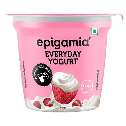 Epigamia Every Day Yogurt Lychee 75 gm