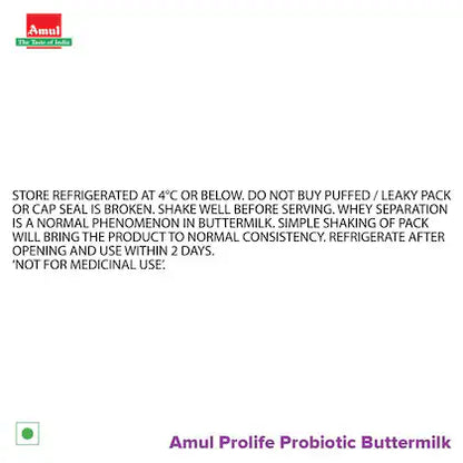 Amul Probiotic Buttermilk Pet 500 ml