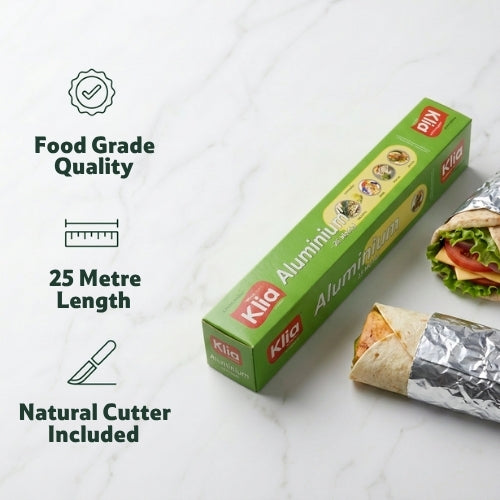 Klia Aluminium Foil, 25 m