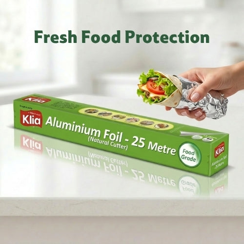 Klia Aluminium Foil, 25 m