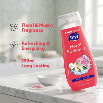 Skye Floral Radiance Shower Gel, 250 ml