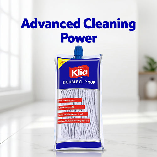 Klia Double Clip Mop, 1 Pc