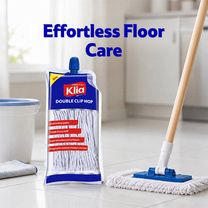 Klia Double Clip Mop, 1 Pc
