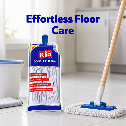 Klia Double Clip Mop, 1 Pc