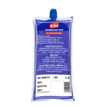 Klia Double Clip Mop, 1 Pc
