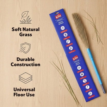 Klia Premium Grass Broom, 1 Pc