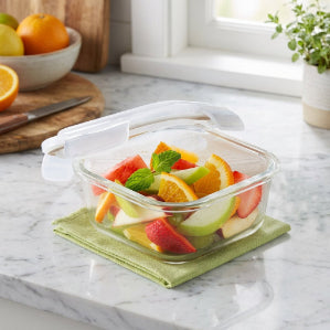 Smartle Borosilicate Square Container 320 Ml 1 pc