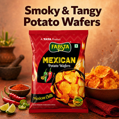 Fabsta Potato Wafers Mexican Chilli 135 g