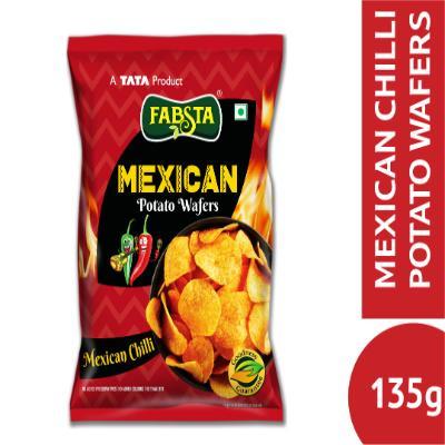 Fabsta Potato Wafers Mexican Chilli 135 gm