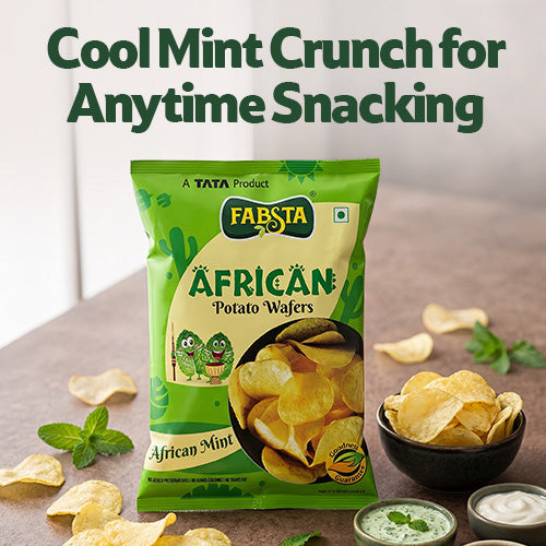 Fabsta African Mint Wafers, 135 g