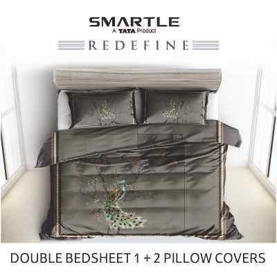Smartle Dazzle Double Bedsheet 1 pc