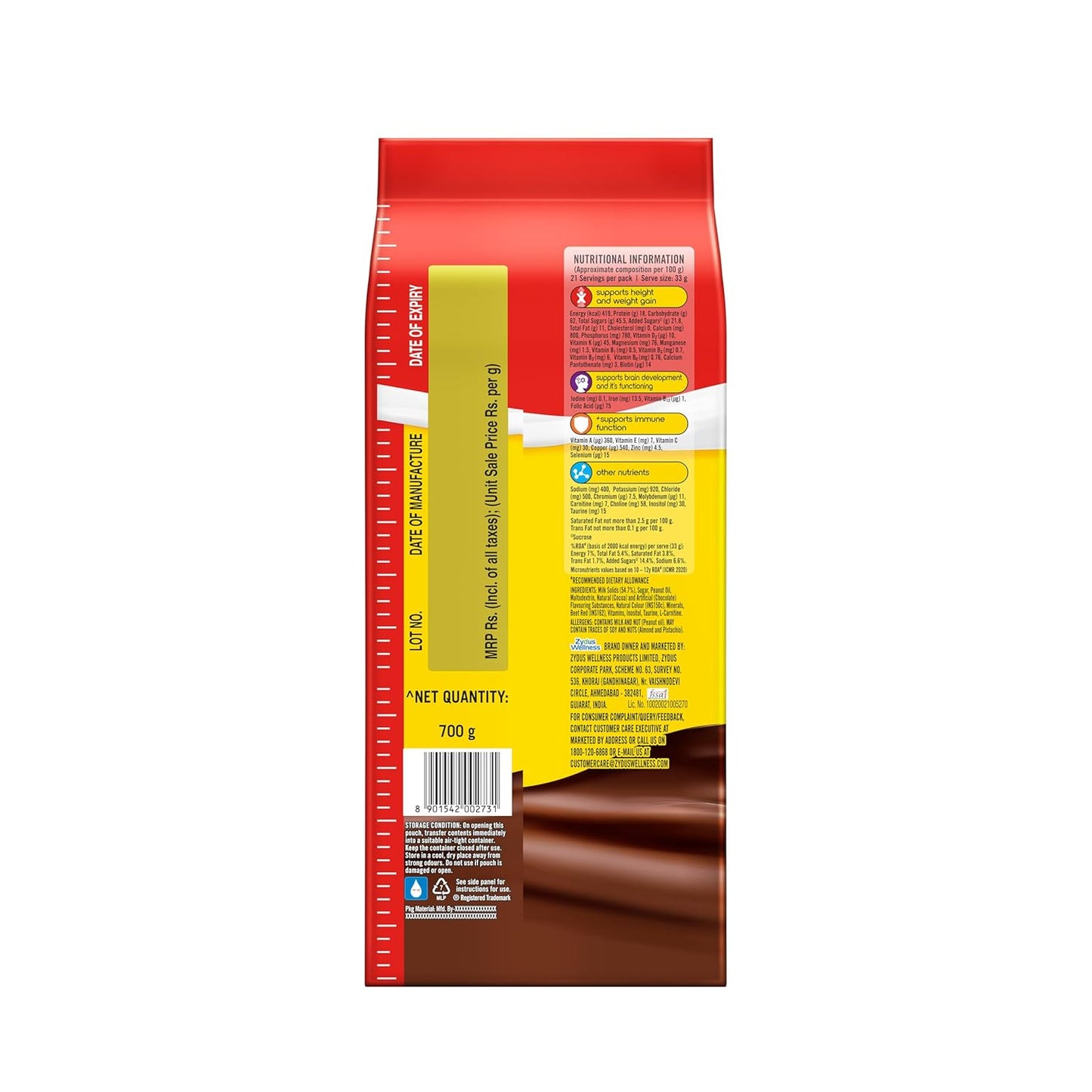 Complan Royal Chocolate Pouch 700 g