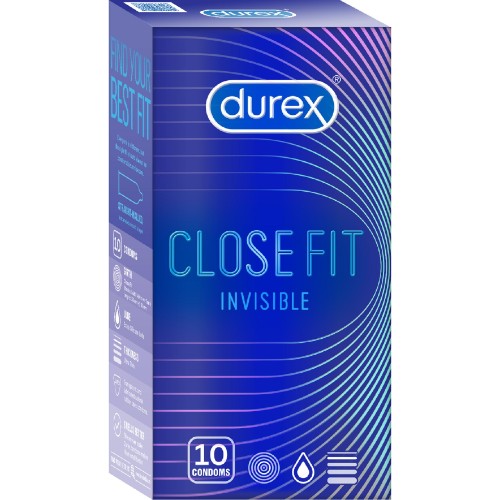 Durex Invisible Close Fit 10 pcs