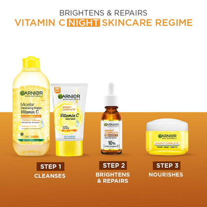 Garnier Bright Complete Night Vitamin C Serum 30 ml