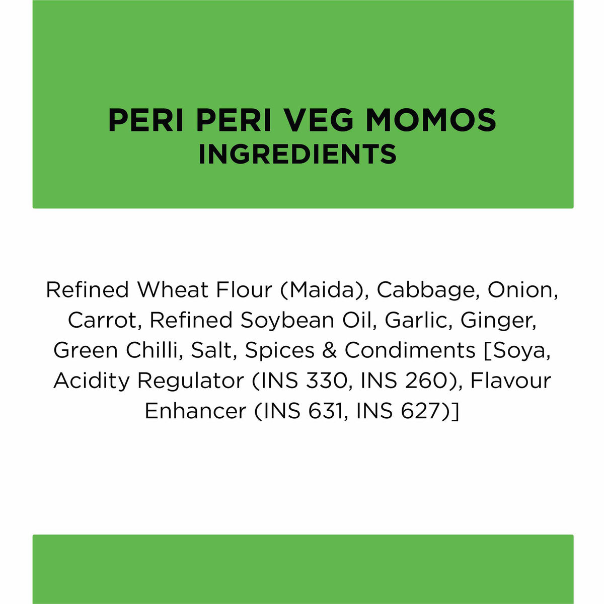 Prasuma Periperi Veg Momos 15 Pcs 250 g