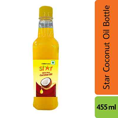 Star Coconut Cooking Oil (Bottle) 455 ml