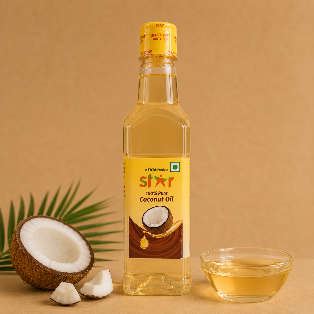 Star Coconut Cooking Oil (Bottle) 455 ml