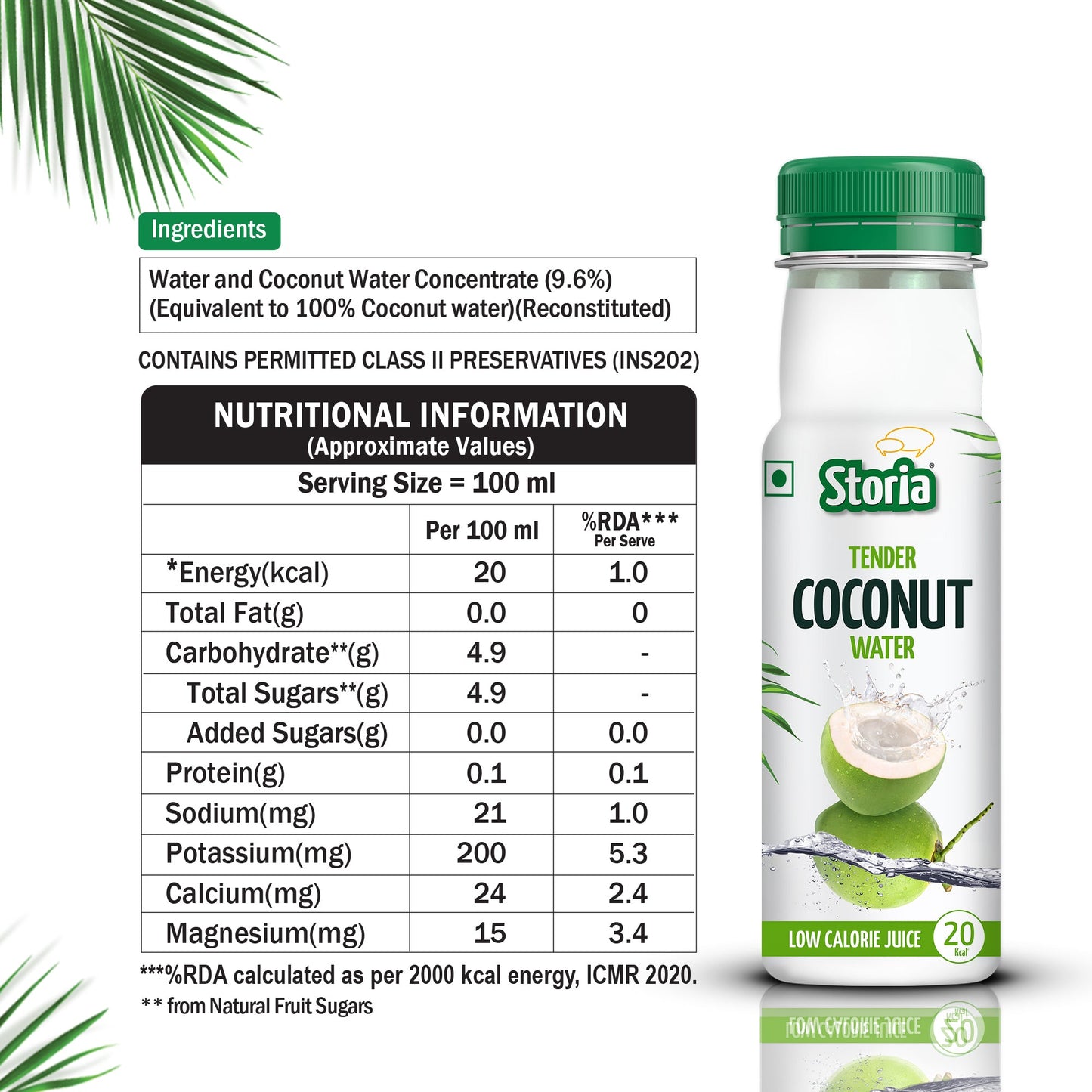 Storia Coconut Water 180 ml
