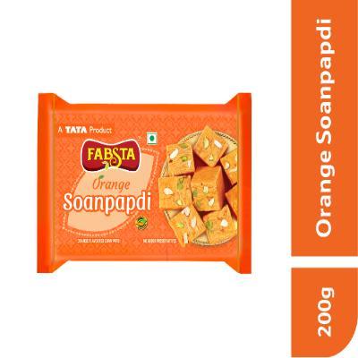Fabsta Orange Soan Papdi 200 gm