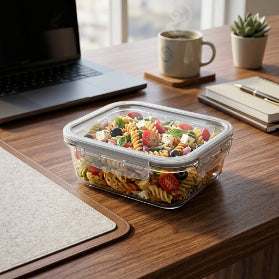 Smartle Keep Fresh Borosilicate Container Round 500 Ml 1 pc
