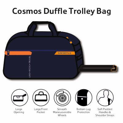 Smartle Cosmos Duffle Navy Blue Bag 1 Pc