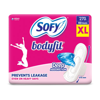 Sofy Body Fit Xl Sanitary Pads 40 pcs