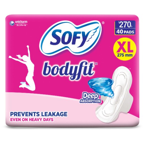 Sofy Body Fit Xl Sanitary Pads 40 pcs