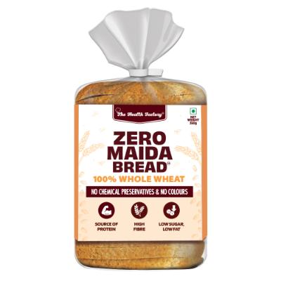 Thf Zero Maida Simply Whole Wheat Bread 350 Gm