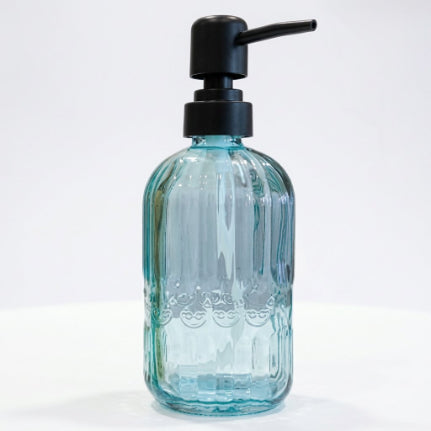 Smartle Glass Soap Dispenser Blue 400 Ml 1 pc