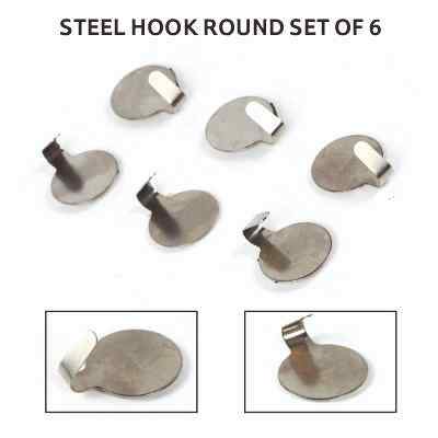 Smartle Steel Hook Round set of 6