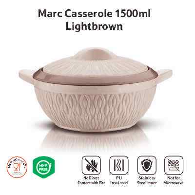 Smartle Marc Casserole 1500 Ml Light Brown 1 pc