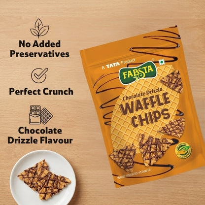 Fabsta Waffle Chips, 80 g