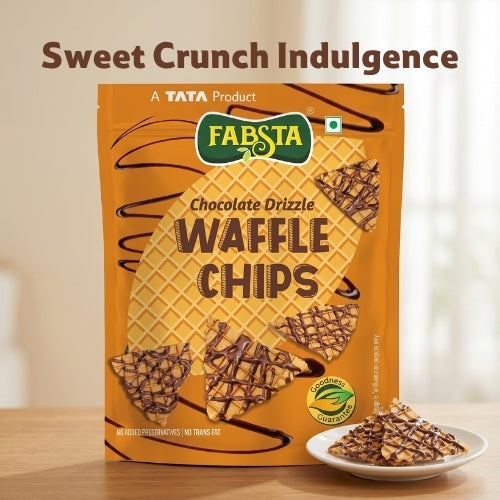 Fabsta Waffle Chips, 80 g