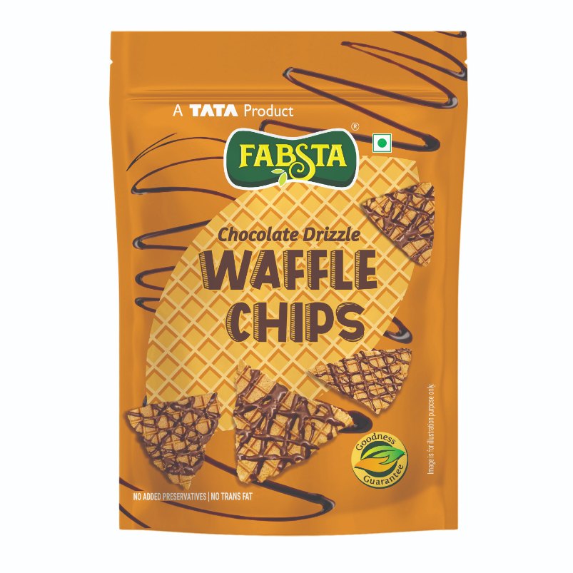 Fabsta Waffle Chips, 80 g