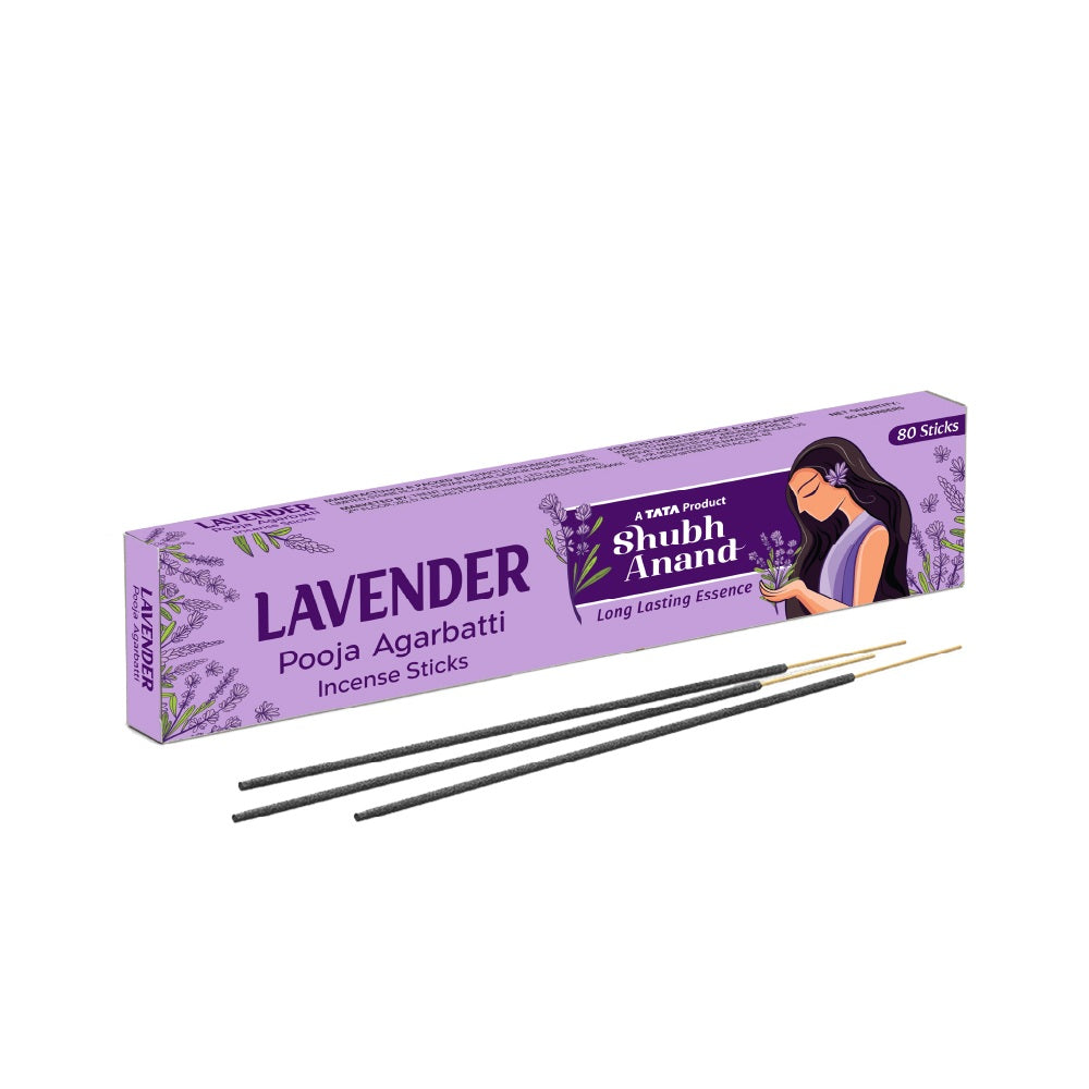 Shubh Anand Lavender Agarbatti, 80 Pcs