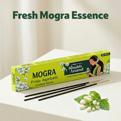 Shubh Anand Mogra Agarbatti, 80 Pcs