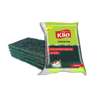 Klia Nylon Scrub Pad pack of 5