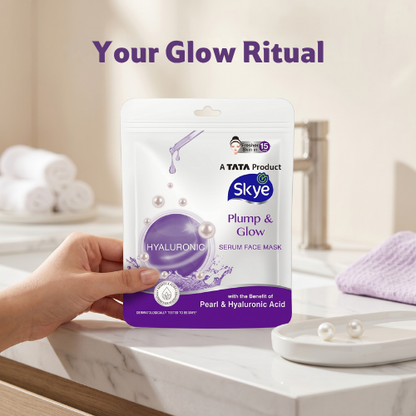 Skye Plump & Glow Face Serum Mask, Pack of 1