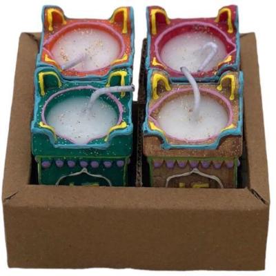 Smartle Tulsi Diya Gifting Pack set of 4