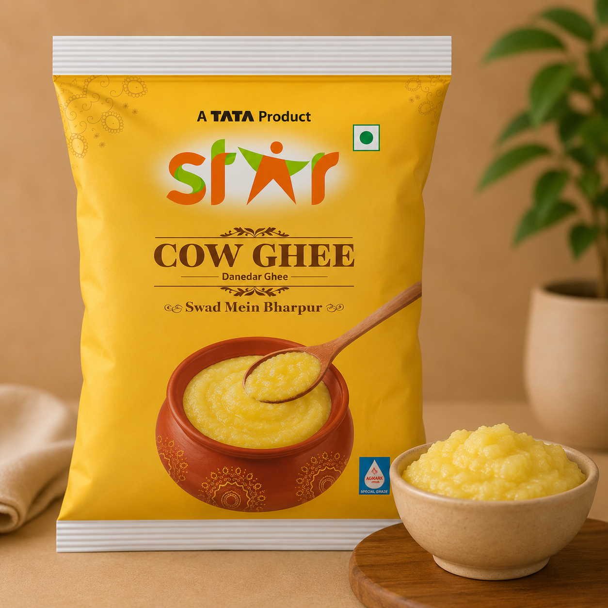 Star Cow Ghee Pouch 500 ml