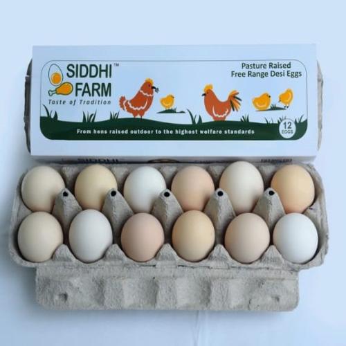 Pasture Raised Desi Eggs pack of 12