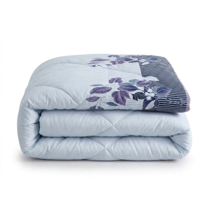 Smartle Blossom Double Comforter Blue Pottery 1 pc