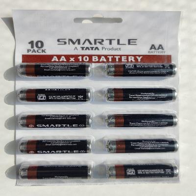 Smartle AA Batteries Carbon Zinc pack of 10