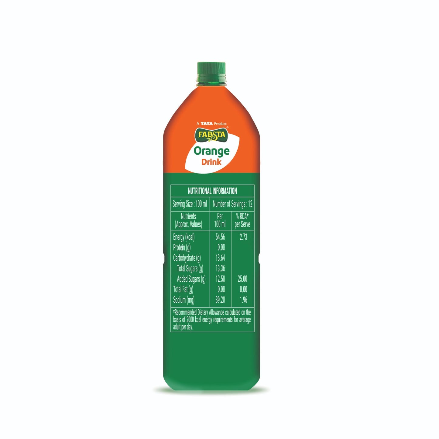 Fabsta Orange Drink, 1.2 L