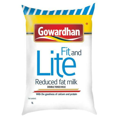 Gowardhan Double Toned Milk Pouch 1 ltr