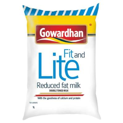 Gowardhan Double Toned Milk Pouch 1 Ltr