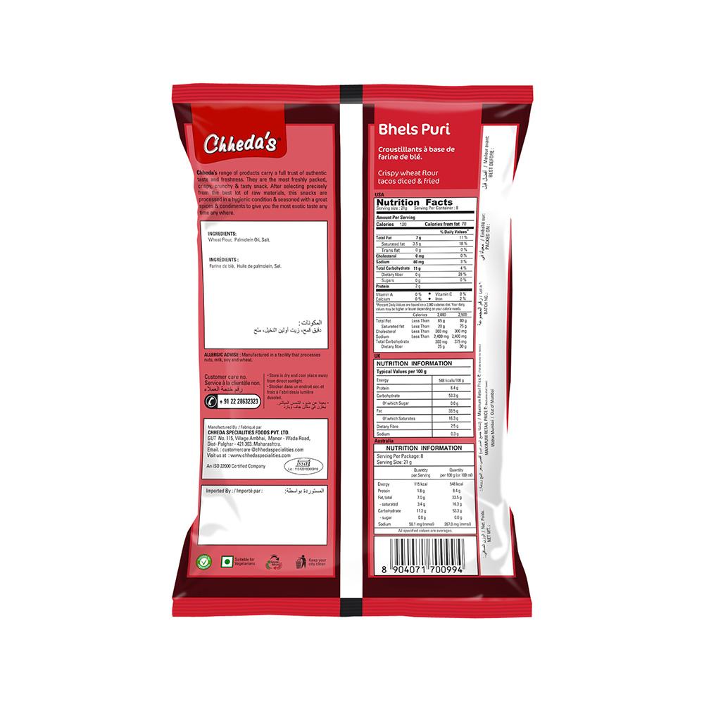 Chheda'S Bhel Puri 180 gm