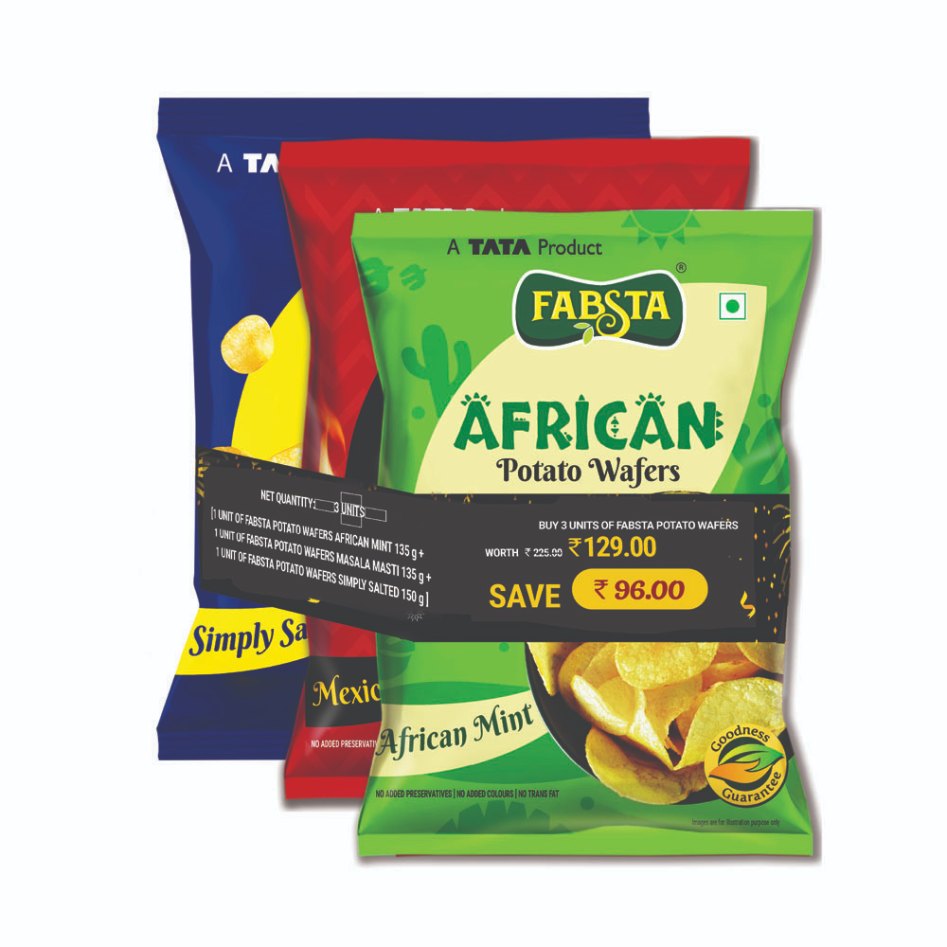 Fabsta Wafer Combi Pack, 420 g