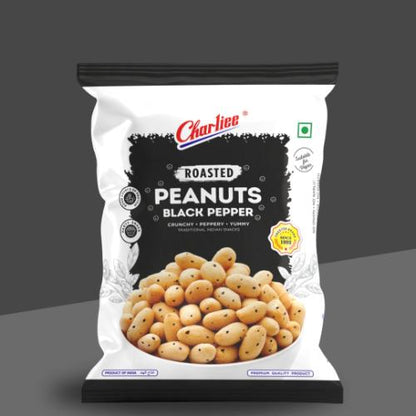 Charlie Black Pepper Peanuts 140 g