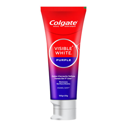 Colgate Visible White Purple Toothpaste 120 gm